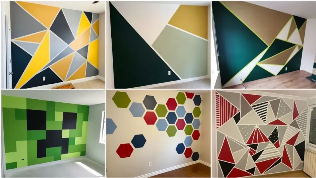 Geometric Patterns interior painting techniques