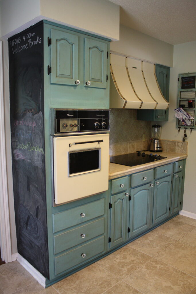 Chalk Paint cabinets