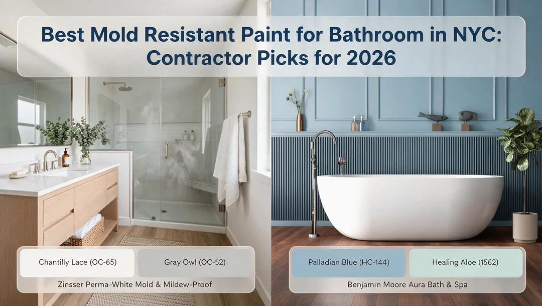 best mold resistant paints for bathroom